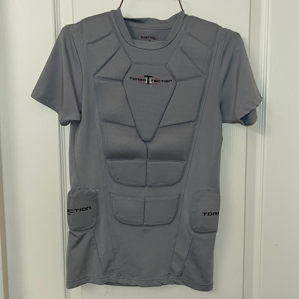 Easton Torso Tection Youth Large Padded Baseball Shirt
